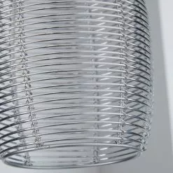 Dunelm Cigar Wire Silver Easy Fit Pendant -all lighting Sales Store 1000011016 alt02