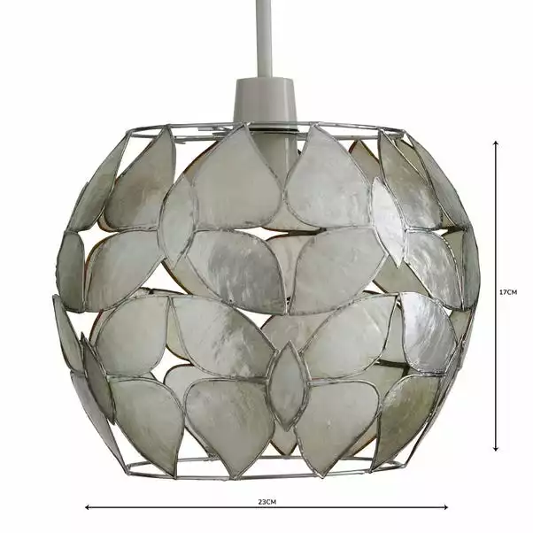 Butterfly Capiz Easy Fit Pendant 6 Butterfly Capiz Easy Fit Pendant - Image 4