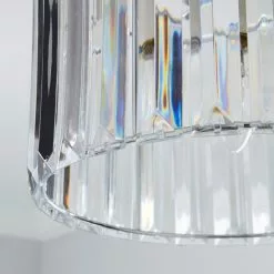 Acrylic Prism Chrome Easy Fit Pendant -all lighting Sales Store 1000028905 alt02