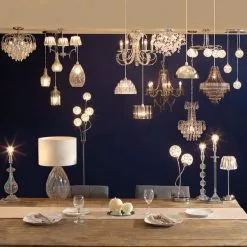 Dunelm Blenheim 47cm Smoked Jewels Chandelier Easy Fit Pendant 9 Dunelm Blenheim 47cm Smoked Jewels Chandelier Easy Fit Pendant -all lighting Sales Store 1000038979 alt03