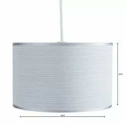 Ripple Lamp Shade 30cm Silver 9 Ripple Lamp Shade 30cm Silver -all lighting Sales Store 1000049216 alt04