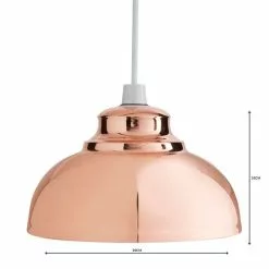 Galley Copper Easy Fit Pendant 12 Galley Copper Easy Fit Pendant -all lighting Sales Store 1000050215 alt04