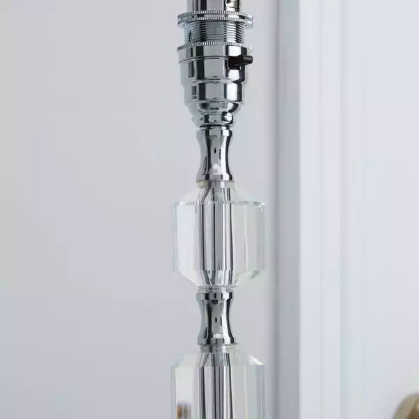 Dunelm Aries Chrome Table Lamp Base 6 Dunelm Aries Chrome Table Lamp Base - Image 4