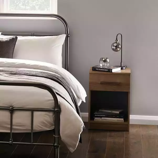 Dunelm Tanner Black And Smoked Glass Table Lamp 5 Dunelm Tanner Black And Smoked Glass Table Lamp - Image 3