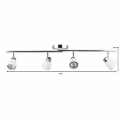 Masterlite Alto 4 Light Matt White Spotlight Bar 13 Masterlite Alto 4 Light Matt White Spotlight Bar -all lighting Sales Store 1000081726 alt06