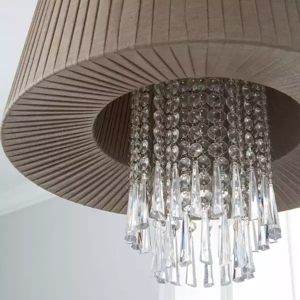 Dunelm Allure Grey Easy Fit Pendant 5 Dunelm Allure Grey Easy Fit Pendant - Image 3