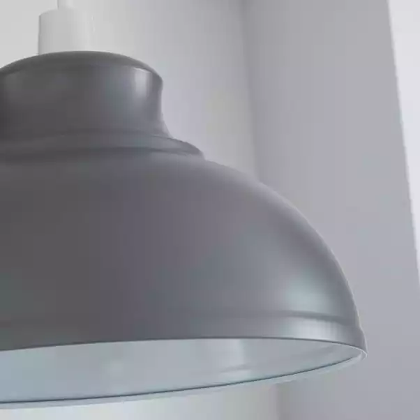 Dunelm Galley Grey Easy Fit Pendant 5 Dunelm Galley Grey Easy Fit Pendant - Image 3
