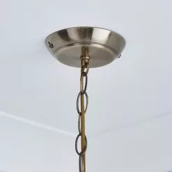 Dunelm Knightsbridge Crystal Antique Brass Chandelier -all lighting Sales Store 1000084119 alt03