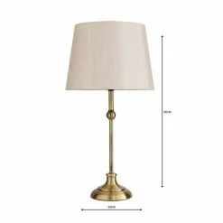 Dunelm Metal Ball Antique Brass Table Lamp 12 Dunelm Metal Ball Antique Brass Table Lamp -all lighting Sales Store 1000084146 alt04