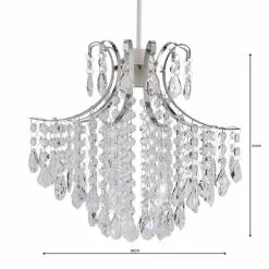 Dunelm Sheridan Jewel Easy Fit Pendant -all lighting Sales Store 1000084179 alt04