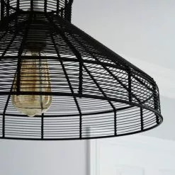 Forde Wire Black Easy Fit Pendant -all lighting Sales Store 1000111805 alt02