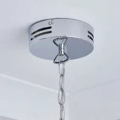 Dunelm Marie Therese 5 Light Integrated LED Chrome Chandelier -all lighting Sales Store 1000111924 alt03