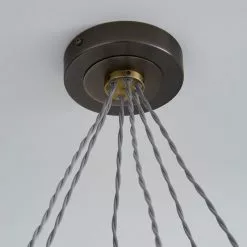 Dunelm Marsden Industrial 6 Light Hoop Antique Brass Ceiling Fitting 11 Dunelm Marsden Industrial 6 Light Hoop Antique Brass Ceiling Fitting -all lighting Sales Store 1000111933 alt03