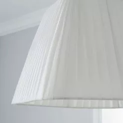 Dunelm Square Pleat Lamp Shade 30cm Ivory 8 Dunelm Square Pleat Lamp Shade 30cm Ivory -all lighting Sales Store 1000112099 alt02