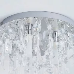 Dunelm Bel Air 3 Light Glass Bathroom Flush Ceiling Fitting 11 Dunelm Bel Air 3 Light Glass Bathroom Flush Ceiling Fitting -all lighting Sales Store 1000119702 alt03
