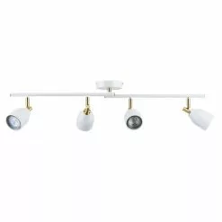 Dunelm Clio 4 Light White Spotlight Bar 11 Dunelm Clio 4 Light White Spotlight Bar -all lighting Sales Store 1000119712 alt05