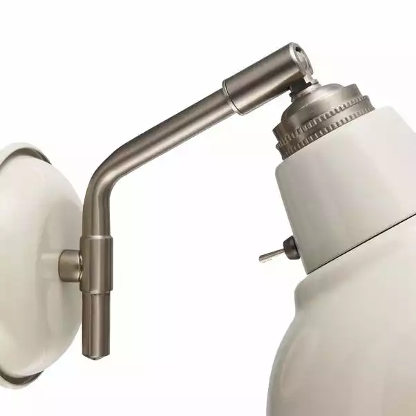 Dunelm Bradwell Ivory Wall Light 5 Dunelm Bradwell Ivory Wall Light - Image 3