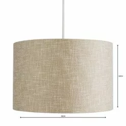 Dunelm Boucle Lamp Shade 35cm Natural 9 Dunelm Boucle Lamp Shade 35cm Natural -all lighting Sales Store 1000119841 alt04