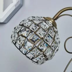 Dunelm Bergen Crystal Antique Brass Table Lamp 10 Dunelm Bergen Crystal Antique Brass Table Lamp -all lighting Sales Store 1000119852 alt02