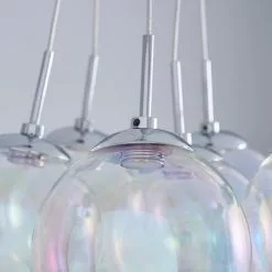 Dunelm Elmira 7 Light Bubble Glass Cluster Ceiling Fitting 11 Dunelm Elmira 7 Light Bubble Glass Cluster Ceiling Fitting -all lighting Sales Store 1000119872 alt03