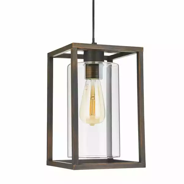 Dunelm London Industrial 1 Light Pendant Bronze Ceiling Fitting 7 Dunelm London Industrial 1 Light Pendant Bronze Ceiling Fitting - Image 5