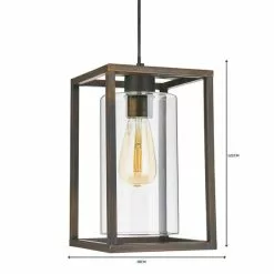 Dunelm London Industrial 1 Light Pendant Bronze Ceiling Fitting 13 Dunelm London Industrial 1 Light Pendant Bronze Ceiling Fitting -all lighting Sales Store 1000119936 alt06