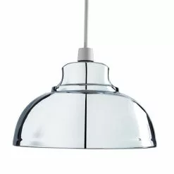 Dunelm Galley Chrome Easy Fit Pendant 10 Dunelm Galley Chrome Easy Fit Pendant -all lighting Sales Store 1000120313 alt04