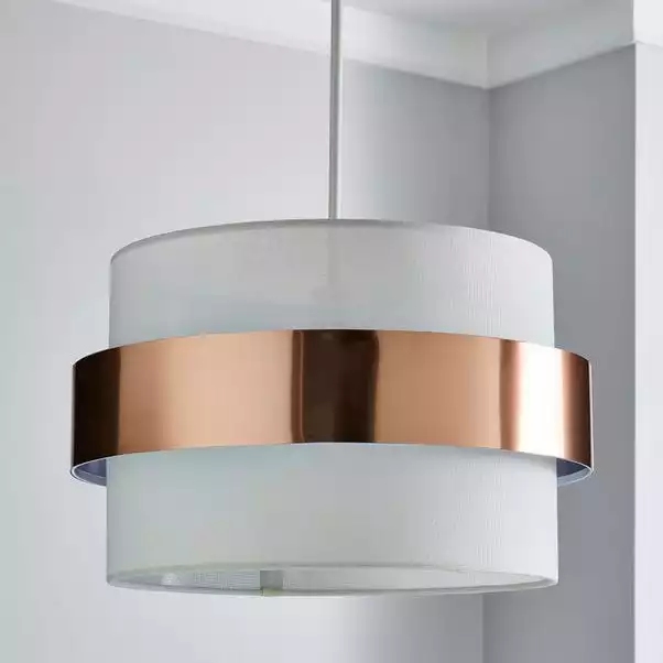 Dunelm Joey Ivory Easy Fit Pendant 4 Dunelm Joey Ivory Easy Fit Pendant - Image 2