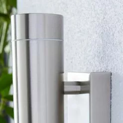 Dunelm Billy PIR Sensor Chrome Outdoor Wall Light 11 Dunelm Billy PIR Sensor Chrome Outdoor Wall Light -all lighting Sales Store 1000137335 alt03