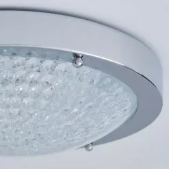 Dunelm Aegean Crystal Bathroom Flush Ceiling Fitting -all lighting Sales Store 1000137343 alt02
