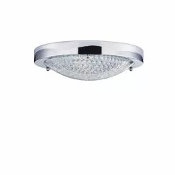 Dunelm Aegean Crystal Bathroom Flush Ceiling Fitting -all lighting Sales Store 1000137343 alt05