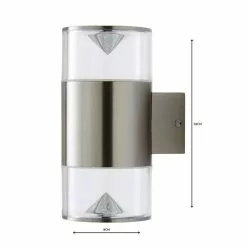 Dunelm Aden 2 Light Steel Outdoor Wall Light 12 Dunelm Aden 2 Light Steel Outdoor Wall Light -all lighting Sales Store 1000137345 alt04