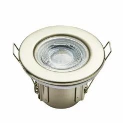 Dunelm Basics 1 Light Integrated LED Satin Nickel Recess Light -all lighting Sales Store 1000137359 alt02