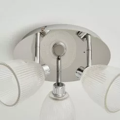 Dunelm Bremont 3 Light Ribbed Glass Bathroom Spotlight 11 Dunelm Bremont 3 Light Ribbed Glass Bathroom Spotlight -all lighting Sales Store 1000137363 alt03