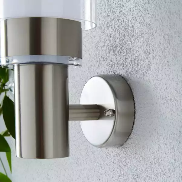 Dunelm Adoni Steel Outdoor Wall Light 5 Dunelm Adoni Steel Outdoor Wall Light - Image 3