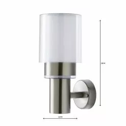 Dunelm Adoni Steel Outdoor Wall Light 12 Dunelm Adoni Steel Outdoor Wall Light -all lighting Sales Store 1000137364 alt04