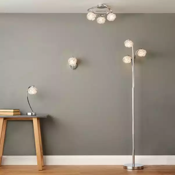 Dunelm Cecilie Glass Wall Light 8 Dunelm Cecilie Glass Wall Light - Image 6