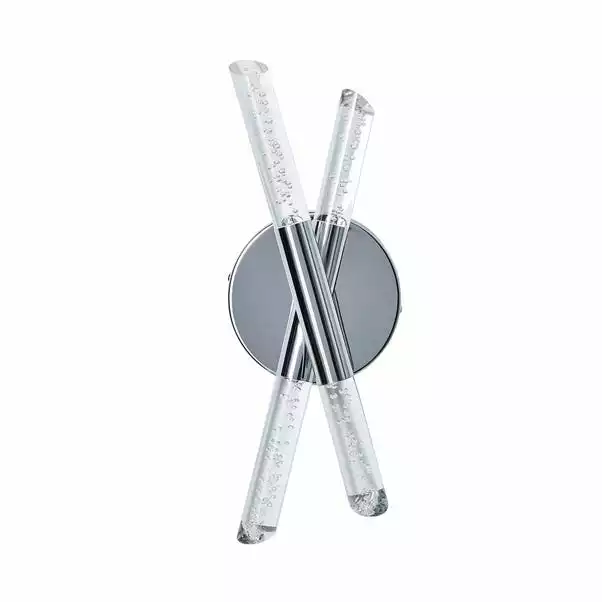 Dunelm Tassani 2 Light Integrated LED Bubble Glass Wall Light 7 Dunelm Tassani 2 Light Integrated LED Bubble Glass Wall Light - Image 5