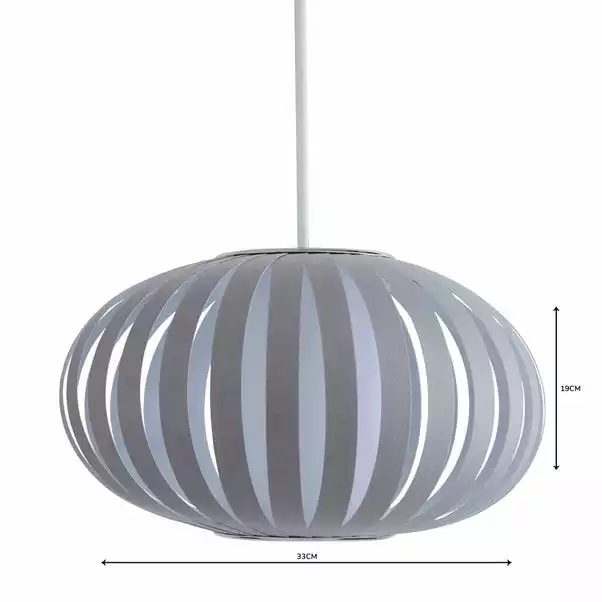 Elements Monte Grey Easy Fit Pendant 5 Elements Monte Grey Easy Fit Pendant - Image 4