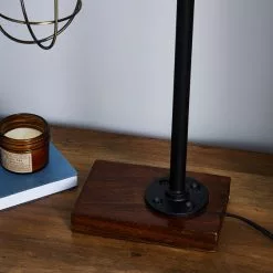 Dunelm Milas Pipe Black Industrial Table Lamp 11 Dunelm Milas Pipe Black Industrial Table Lamp -all lighting Sales Store 1000139077 alt03