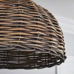 Dunelm Lari Split Weave Grey Easy Fit Pendant 9 Dunelm Lari Split Weave Grey Easy Fit Pendant -all lighting Sales Store 1000139117 alt02