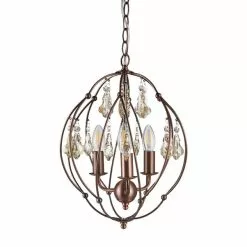 Dunelm Salino Globe 3 Light Antique Copper Chandelier 13 Dunelm Salino Globe 3 Light Antique Copper Chandelier -all lighting Sales Store 1000139119 alt05