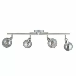 Dunelm Tia 4 Light Nickel Spotlight Bar -all lighting Sales Store 1000149061 alt05