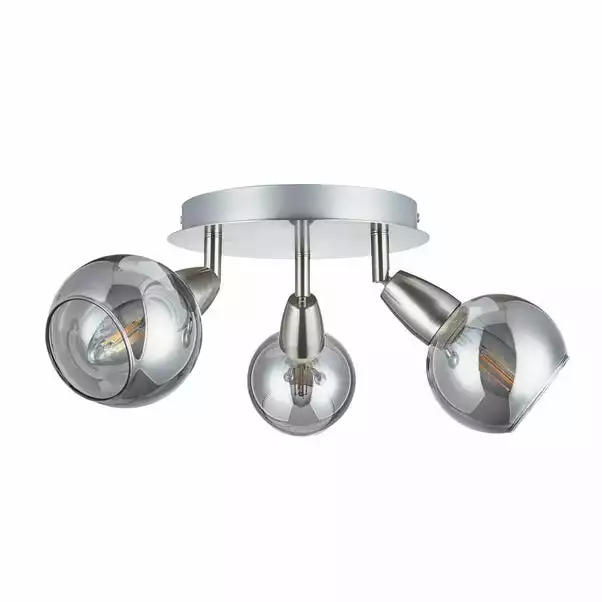 Dunelm Tia 3 Light Nickel Spotlight 7 Dunelm Tia 3 Light Nickel Spotlight - Image 5