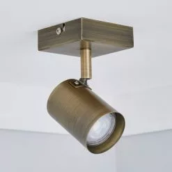 Dunelm Newark 1 Light Antique Bronze Spotlight -all lighting Sales Store 1000149065 alt01