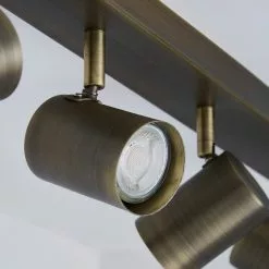 Dunelm Newark 4 Light Antique Bronze Spotlight Bar 11 Dunelm Newark 4 Light Antique Bronze Spotlight Bar -all lighting Sales Store 1000149076 alt03