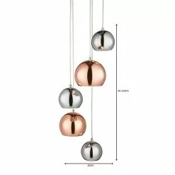 Dunelm Sora 5 Light Cluster Ceiling Fitting 13 Dunelm Sora 5 Light Cluster Ceiling Fitting -all lighting Sales Store 1000149084 alt06