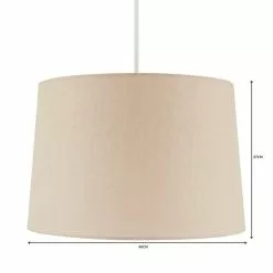 Dunelm Sara Lamp Shade 40cm Natural 11 Dunelm Sara Lamp Shade 40cm Natural -all lighting Sales Store 1000149109 alt06