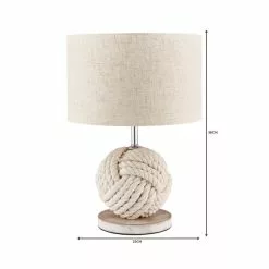 Dunelm Lina Rope Table Lamp -all lighting Sales Store 1000149119 alt06