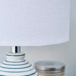 Dunelm Tenby Ceramic White And Blue Table Lamp 11 Dunelm Tenby Ceramic White And Blue Table Lamp -all lighting Sales Store 1000149122 alt03